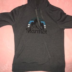 Marmot grey hoodie